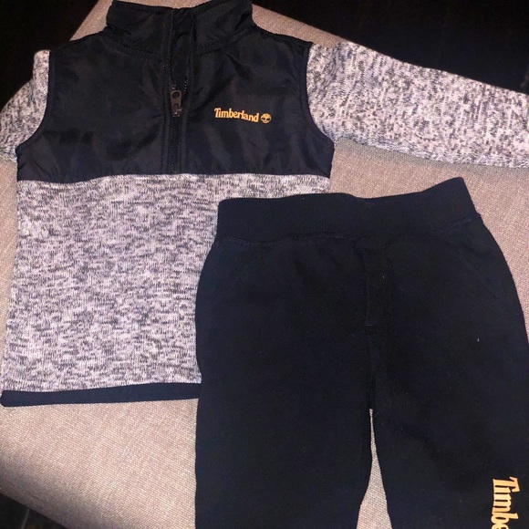 Timberland Sweat Suit - excellent condition 18mo